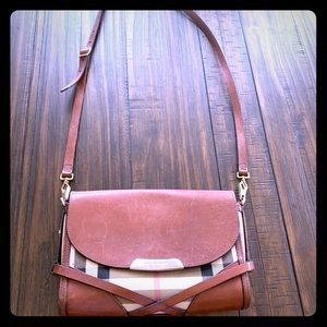 Burberry Check Abbott Crossbody Bag